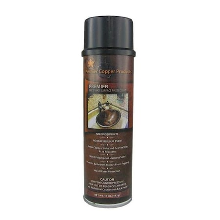 Premier Copper Products Premier Copper Products W900-WAX Copper Sink Wax and Cleaner W900-WAX